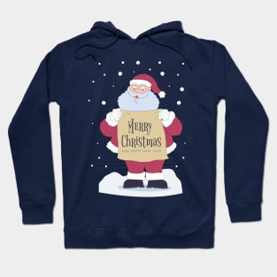 Cool Santa Christmas - Happy Christmas and a happy new year! - Available in stickers, clothing, etc Hoodie